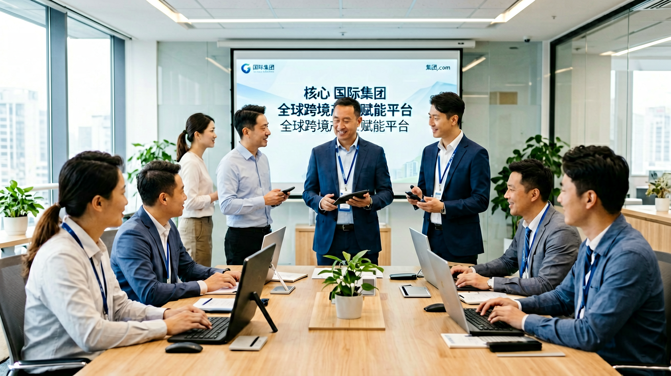 U8国际集团总部办公场景
